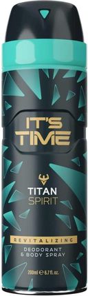 It'S Time Titan Spirit Dezodorant Do Ciała Spray 200 ml