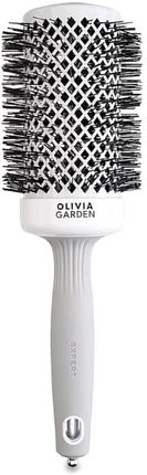 Olivia Garden termiczna szczotka Expert Blowout Shine White & Grey 55 mm