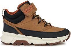 Dziecięce Buty zimowe Geox J Flexyper Plus Boy J36Lcg-0Mefu-C2G9Bk – Żółty