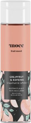 Moee Fruit Mood Rozświetlający Płyn Micelarny Grejpfrut & Kofeina 250 ml