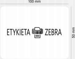 Zdjęcie Zebra Etykiety Termotransferowe 100X50Mm Fi 76Mm - Piaseczno