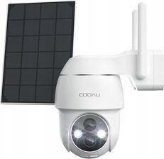 Cooau Kamera Zewnętrzna Solarna Obrotowa Ip Wifi 2K 3Mpx (2K3Mpx2304X1296P9600Mah)