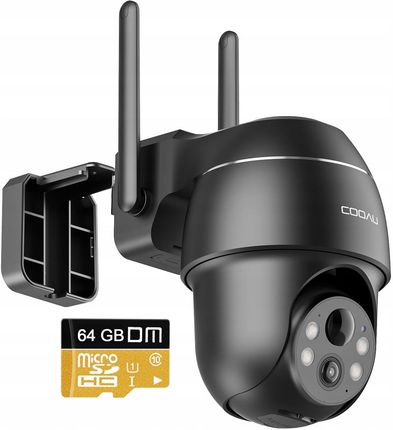 Cooau Kamera Zewnętrzna Obrotowa Wifi 5Mpx 9600Mah 64Gb (Cooauq015Mpx1944P64Gb)