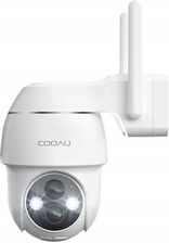 Cooau Kamera Zewnętrzna Obrotowa Ip Wifi 2K 3Mpx 4X Zoom