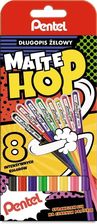 Zdjęcie Pentel Długopis Żelowy Mattehop 1,0Mm 8szt. K110V-St8Pl - Żerków