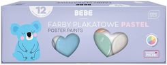 Zdjęcie Interdruk Farby Plakatowe 20Ml Bb Pastel 12 Kolorów - Szamotuły
