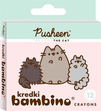 Zdjęcie St. Majewski Kredki Bambino 12 Kolorów Pusheen - Zielonka