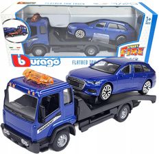 Zdjęcie Model Metalowy Samochód Laweta Street Fire Flatbed - Żmigród