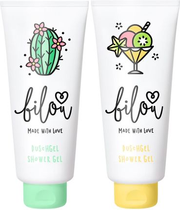 Bilou Zestaw: el Pod Prysznic Tropical Kiwi 200ml + el Pod Prysznic Bloomy  Cactus 200ml - opinie i ceny na Ceneo.pl