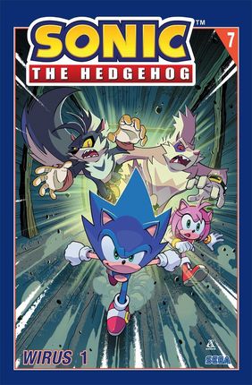 Wirus 1. Sonic the Hedgehog Tom 7) - Ian Flynn, Tracy Yardley, Adam Bryce Thomas [KOMIKS]