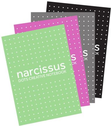 Narcissus Zeszyt A5 Czysty W Kropki 60 Kartek