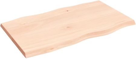 vidaXL Blat Biurka 100X60X4 Cm Surowe Drewno Dębowe 123770 - zdjęcie 3