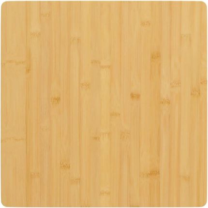 vidaXL Blat Do Stołu 50X50X1,5 Cm Bambusowy 151464