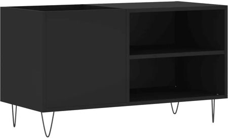 vidaXL Szafka Na Płyty Czarna 85X38X48 Cm Materiał Drewnopochodny 13452-831701