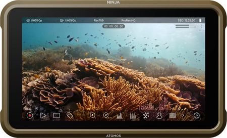 Atomos Ninja | Rekorder wideo, 6K, RAW, H.265, HDR, IPS 5", HDMI, SSD