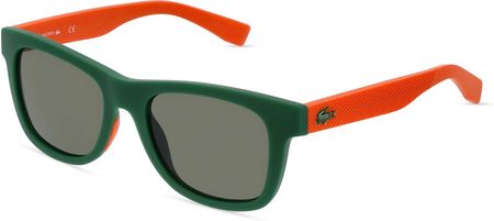 Lacoste Kids L3617S Młodzież-Okulary słoneczne Pełna obręcz Kwadrat Tworzywo sztuczne-ramka, zielony