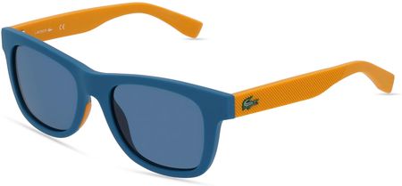 Lacoste Kids L3617S Młodzież-Okulary słoneczne Pełna obręcz Kwadrat Tworzywo sztuczne-ramka, niebieski