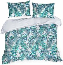 Zdjęcie Eurofirany Pościel Palms 160X200 Design91 Biała W Palmowe Liście 41507 - Braniewo