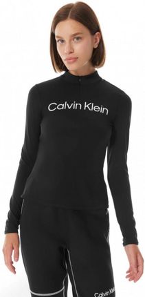 Damski longsleeve treningowy Calvin Klein Women 00GWF3K245 - czarny