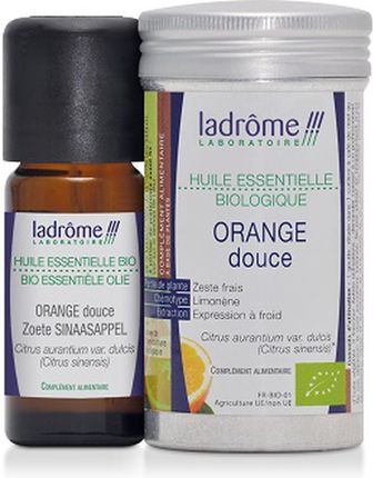 Ladrome - organiczny olejek eteryczny ze słodkiej pomarańczy, 10 ml