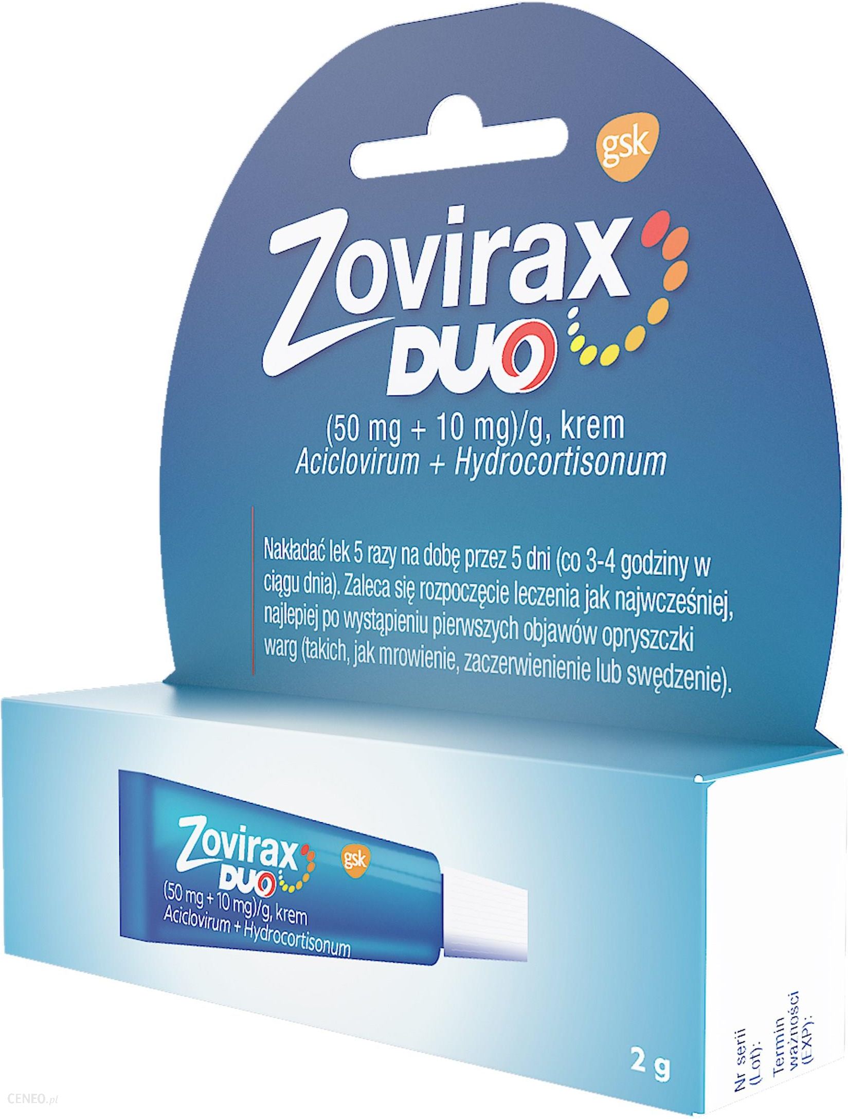 Zovirax Duo Krem 2g