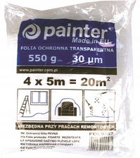 Zdjęcie Painter Folia Malarska Gruba Bezbarwna 4x5M - Radzionków