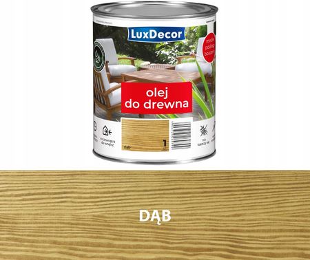 Luxdecor Olej Wodny Do Drewna Dąb 0,7L