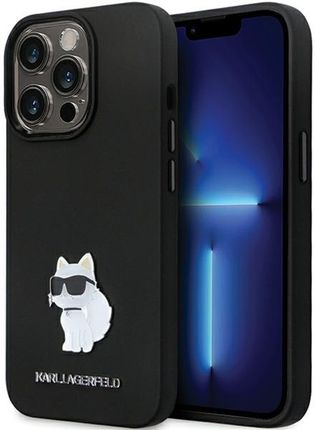 Karl Lagerfeld Klhcp14Xsmhcnpk Iphone 14 Pro Max 6 7" Czarny Black Hardcase Silicone C Metal Pin