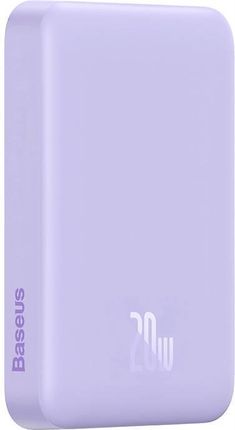 Baseus Magnetic Mini 10000mAh 20W Fioletowy - zdjęcie 5
