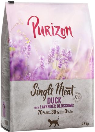 Purizon Single Meat Kaczka Z Kwiatami Lawendy 2,5kg