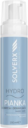 Solverx Hydro Pianka Do Mycia Twarzy I Demakijażu 200 ml