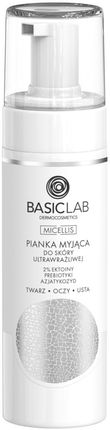 Basiclab Dermatologiczna Pianka Myjąca Do Skóry Ultrawrażliwej 150 ml