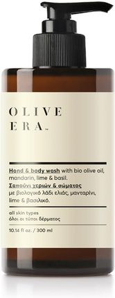 Olive Era Mandarin Lime & Basil Żel Do Mycia Ciała Z Bio Oliwą Z Oliwek Mandarynką Limonką I Bazylią 300 ml