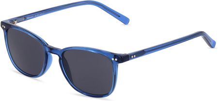 Fielmann JIL 020 SUN CL Okulary przeciwsłoneczne młodzieżowe, niebieski przezroczysty