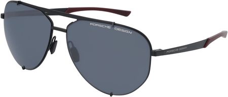 Porsche Design 8920 Mężczyźni-Okulary słoneczne Pełna obręcz Pilot Metal-ramka, czarny