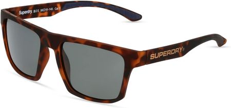 Superdry URBAN Mężczyźni-Okulary słoneczne Pełna obręcz Kwadrat Tworzywo sztuczne-ramka, hawana