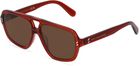 STELLA MCCARTNEY SC40034I Damskie okulary przeciwsłoneczne, Oprawka: Acetat BIO, brązowy