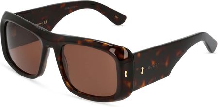 Gucci GG1080S Mężczyźni-Okulary słoneczne Pełna obręcz Kwadrat Tworzywo sztuczne-ramka, hawana