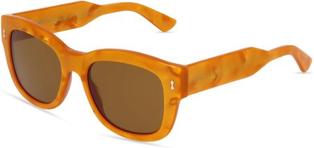 Gucci GG1110S Panie-Okulary słoneczne Pełna obręcz Motyl Bio-octan-ramka, beżowy