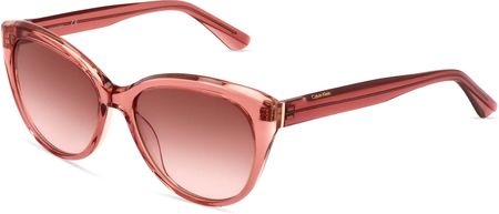 Calvin Klein CK22520S Panie-Okulary słoneczne Pełna obręcz Motyl Tworzywo sztuczne-ramka, różowy