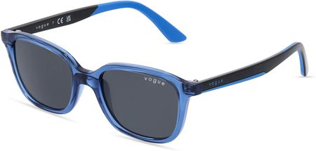 Vogue eyewear VJ2014 Dzieci-Okulary słoneczne Pełna obręcz Kwadrat Tworzywo sztuczne-ramka, niebieski