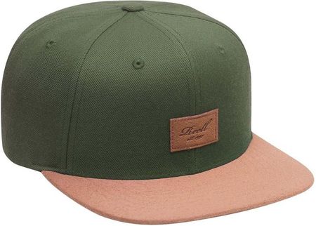 czapka z daszkiem REELL - Suede Cap Dark Olive (160) rozmiar: OS