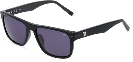 FILA FIASFI208 Mężczyźni-Okulary słoneczne Pełna obręcz Kwadrat Tworzywo sztuczne-ramka, czarny