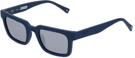 STING STGSST435 Mężczyźni-Okulary słoneczne Pełna obręcz Kwadrat Tworzywo sztuczne-ramka, niebieski