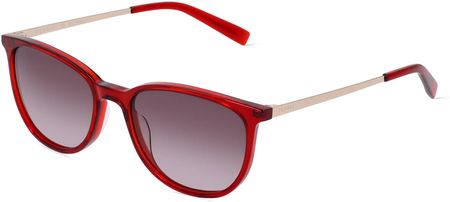 ESPRIT 40071 Panie-Okulary słoneczne Pełna obręcz Motyl Tworzywo sztuczne-ramka, czerwony