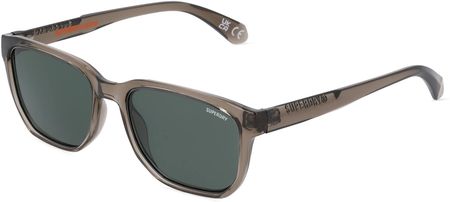 SUPERDRY 5003 Unisex-Okulary słoneczne Pełna obręcz Kwadrat Tworzywo sztuczne-ramka, brązowy