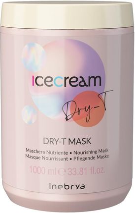 Inebrya Ice Cream Dry-T Odżywcza Maska Do Włosów 1000 ml