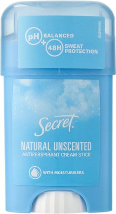 Secret Natural Unscented Antyperspirant W Kremie 40 ml