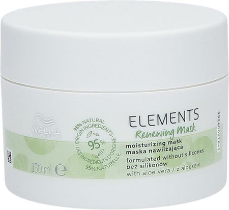Wella Professionals Elements Renewing Odżywcza Maska Do Każdego Rodzaju Włosów 150 ml