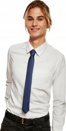Klasyczny krawat męski elegancki w prążki